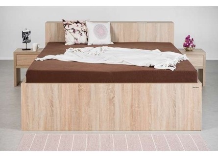 TROPEA BOX PRI HLAVE - posteľ s praktickým úložným boxom za hlavou 120 x 200 cm