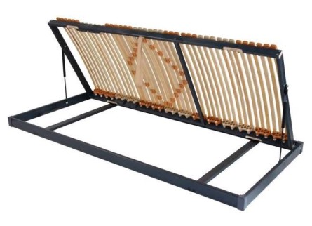 TRIOFLEX kombi P PRAVÝ - prispôsobivý posteľný rošt s bočným výklopom 80 x 200 cm