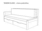 TANDEM klasik - s ľavou podrúčkou