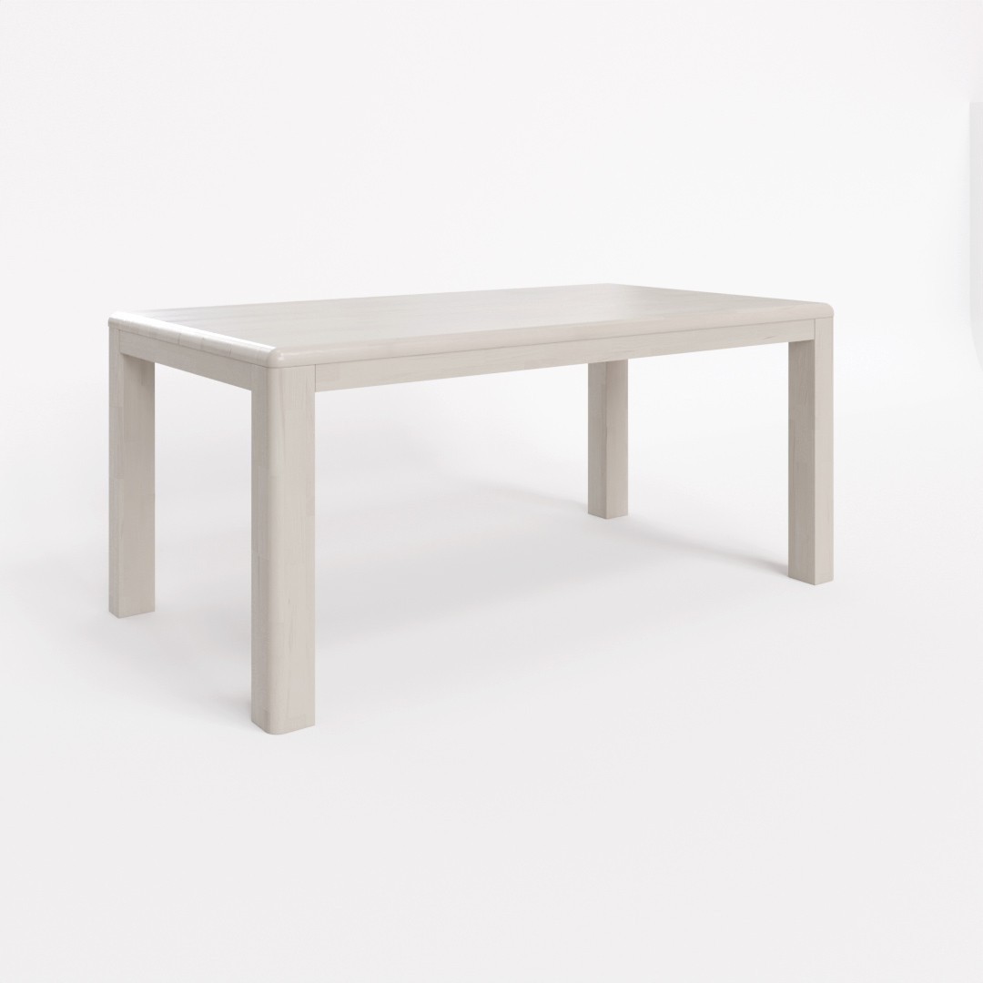 BMB RUBION s lubom - masívny bukový stôl 90 x 120 cm, buk masív
