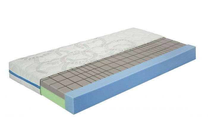 Matrac 200 x 210 cm Moravia Comfort - SENIORA - matrac so spevnenými bokmi s antidekubitnou profiláciou 200 x 210 cm