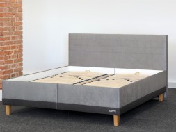 BRISTOL - posteľ s úložným priestorom a lamelovým roštom 80 x 200 cm