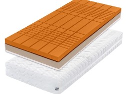 ROMANTIKA KAŠMÍR 20 cm -  ortopedický matrac s kokosovým vláknom 140 x 190 cm