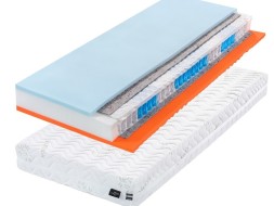 KONTAKT BAMBUS - ortopedický matrac s antialergickým poťahom 90 x 200 cm