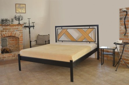 DOVER kanape verze - krásná kovová postel