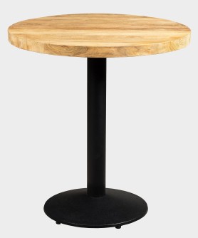 TEAK - stolová doska z teaku Ø 70cm