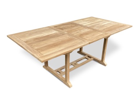 BALI - záhradný teakový rozkladací stôl