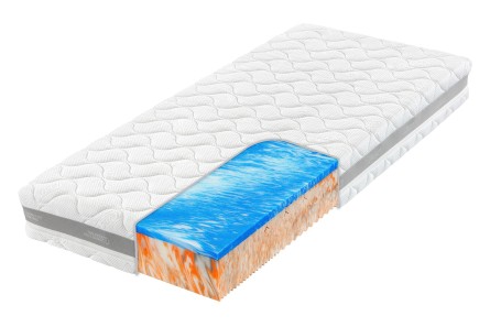 MONIKA TROPICO 22 - matrac s gélovou penou a vankúšom Lenoškom Kid zadarmo 90 x 200 cm