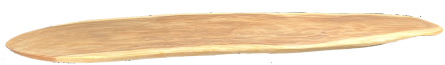 SUAR - stolová doska zo suaru 257 x 83 cm