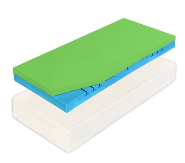 CUREM C2000 Style - tuhší pamäťový matrac 220 x 220 cm