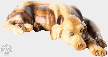 DOG II - ležiaci pes zo suaru 72 cm