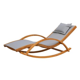 CELESTE teak - záhradné ergonomické houpacie lehátko