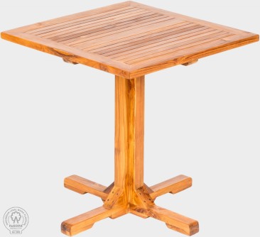 DANTE - teakový stôl s krížovou nohou