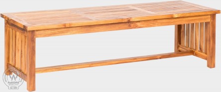 ROSALINE - originálny konferenčný stolík z teaku 170 x 65 cm