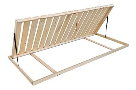 LATT LUX 14 KOMBI - výklopný latový rošt s nosnosťou 140 kg 90 x 200 cm