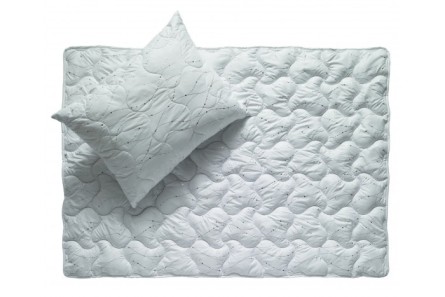 METALLIC - antialergická posteľná súprava biela