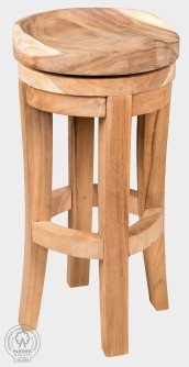 TRUNK BAROVKA - stabilná barová stolička otočná
