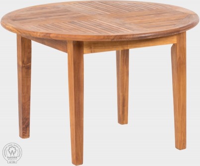 DANTE - guľatý stôl z teaku Ø 120 cm