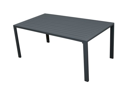 MORISS - záhradný hliníkový stôl 130 x 72 x 55 cm