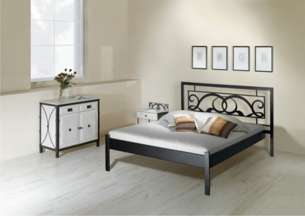GRANADA kanape - dizajnová kovová posteľ ATYP