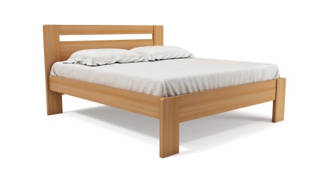 REBEKA - luxusná masívna buková posteľ 180 x 200 cm