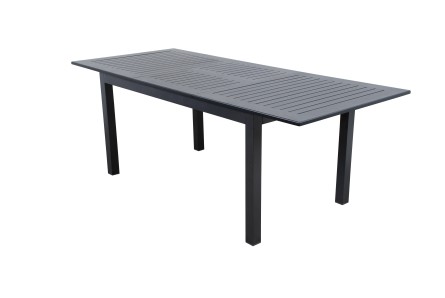 EXPERT - veľký vonkajší hliníkový stôl rozkladací 220/280x100x75 cm