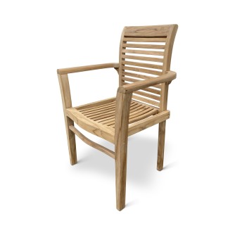 STUCKING/NEW - teakové kreslo