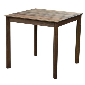 SCOTT - záhradný akáciový stôl štvorcový 80 x 80 cm