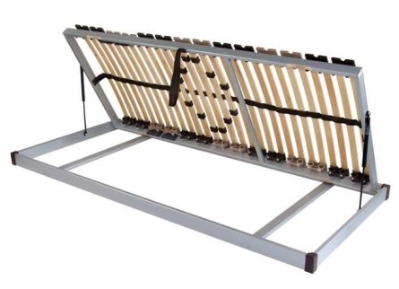 LUSSOFLEX kombi P PRAVÝ - lamelový rošt s bočným výklopom 85 x 195 cm