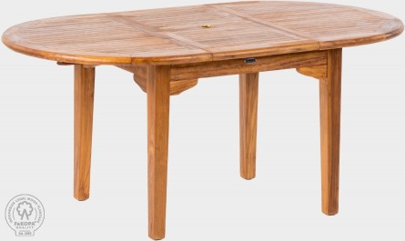 ELEGANTE - záhradný teakový rozkladací stôl 100 x 160-220 cm