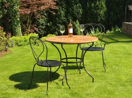 MONTPELIER - štvornohý záhradný stôl ∅ 85 cm - bez dosky