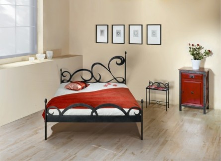 CARTAGENA - designová kovová postel