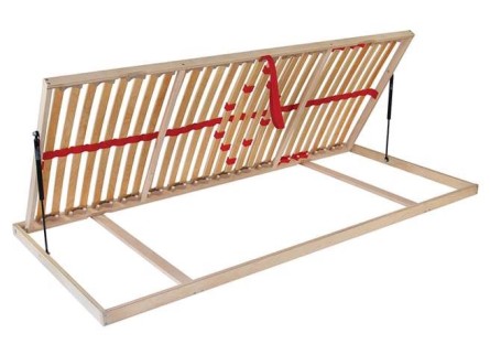 PRIMAFLEX Kombi P ĽAVÝ - výklopný lamelový rošt 110 x 210 cm