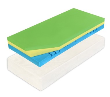 CUREM C3500 22 cm - pohodlný pamäťový matrac s pevnejšou podporou ATYP