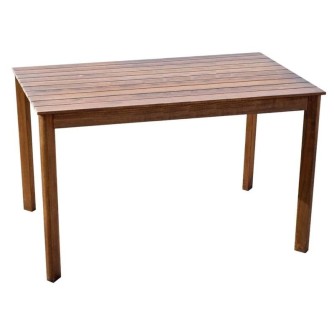 SCOTT - záhradný obdĺžnikový stôl 140 x 80 cm