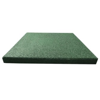 DLAŽDICA - gumová zelená 50 x 50 x 4 cm (širší)