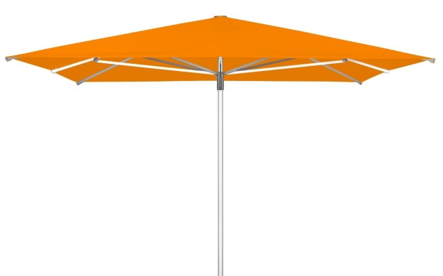 TELESTAR 4 x 4 m - veľký profi slnečník oranžový (kód farby 816)