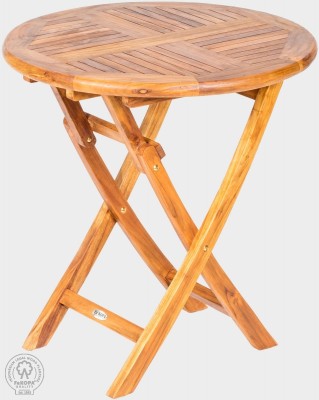 VASCO - skladací stôl z teaku gulatý Ø 75 cm