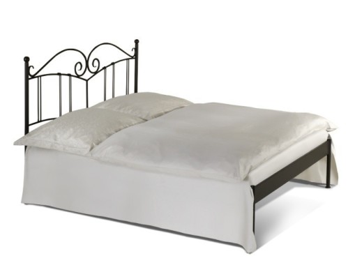 SARDEGNA kanape - romantická kovová posteľ 140 x 200 cm