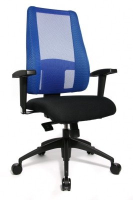 Topstar - kancelárska stolička Sitness Lady Deluxe - modrá