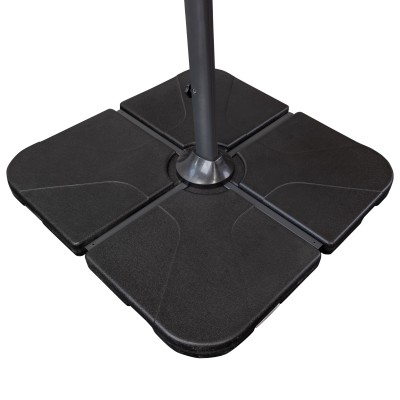 Plniteľné dlaždice 4-dielny set 80 kg