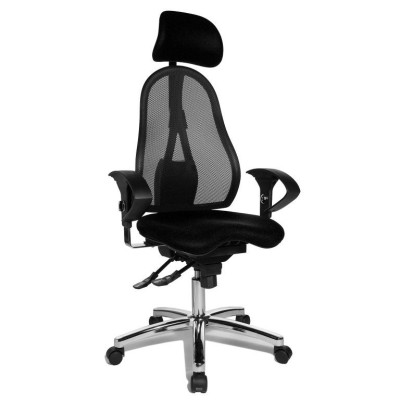 Topstar - obľúbená kancelárska stolička Sitness 45 - čierna