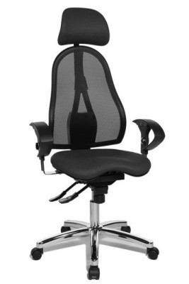 Topstar - obľúbená kancelárska stolička Sitness 45 - antracitová