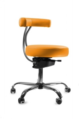 MEDICAL Spinergo - aktívna stolička pre zdravotníkov - oranžová