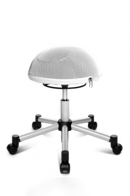 Topstar - aktívna stolička Sitness Halfball - biela