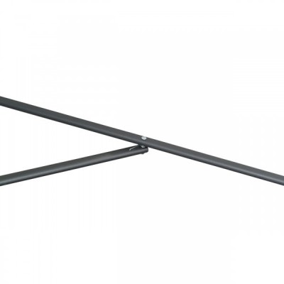 Basic Lift NEO 3 m – kvalitná hliníkový slnečník s kľukou antracitová (kód farby 840)