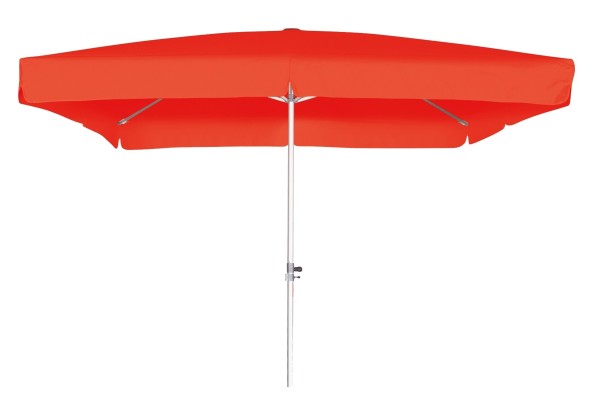ALU EXPERT Teleskop 3,5 x 3,5 m - záhradný slnečník červený (kód farby 809)