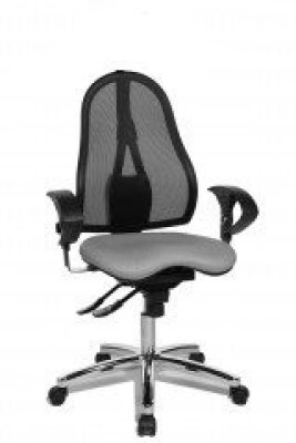Topstar - kancelárska stolička Sitness 15 - svetlo šedá