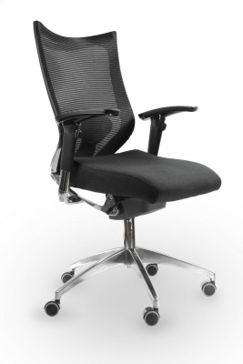 OFFICE Spinergo - aktívna kancelárska stolička - čierna