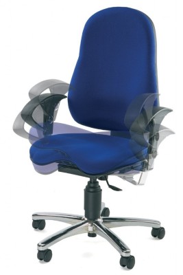 Topstar - kancelárska stolička Sitness 10 - modrá